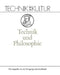 Technik Und Philosophie by Rapp