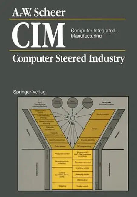 CIM Computer Integrated Manufacturing: Computer Steered Industry by August-Wilhelm Scheer