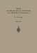 Tabelle Zur Mikroskopischen Bestimmung Der Offizinellen Drogenpulver by H. Zörnig