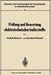 Prüfung Und Bewertung Elektrotechnischer Isolierstoffe by Rudolf Nitsche, Gerhard Pfestorf, Gerhard Pfestorf