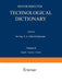Technological Dictionary: Volume II English -- German -- French by Na Hoyer