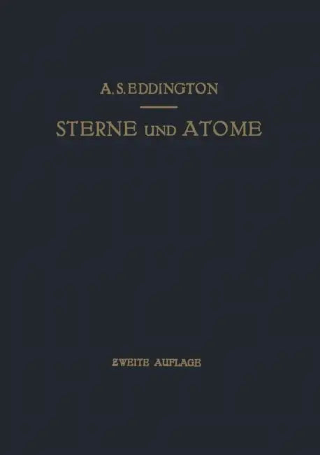 Sterne Und Atome by Arthur Stanley Eddington, O. F. Bollnow