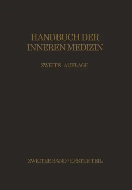 Zirkulationsorgane Mediastinum - Zwerchfell Luftwege - Lungen - Pleura: Erster Teil by G. V. Bergmann, H. Eppinger, F. Külbs