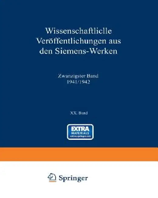 Wissenschaftliche Veröffentlichungen Aus Den Siemens-Werken by Hanns Benkert, Rudolf Bingel, Eelco Bisschop