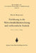 Einführung in Die Wahrscheinlichkeitsrechnung Und Mathematische Statistik by Dietrich Morgenstern