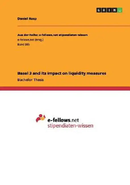 Basel 3 and its impact on liquidity measures by Daniel Hosp