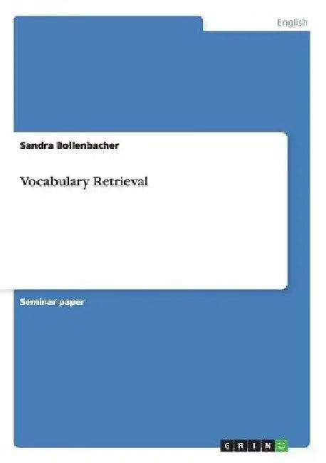 Vocabulary Retrieval by Sandra Bollenbacher