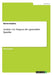 Analyse von Korpora der spanischen Sprache by Balybina, Marina