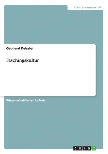 Faschingskultur by Gebhard Deissler