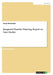 Integrated Tourism Planning. Report on Case Studies by Laura Herrmann