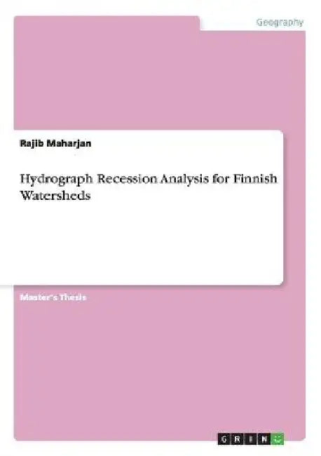 Hydrograph Recession Analysis for Finnish Watersheds by Rajib Maharjan