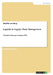 Logistik & Supply Chain Management: Überblick Vorlesung 3. Semester BWL by Von Burg, Jennifer