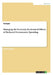Managing the Economy. Economical Effects of Reduced Government Spending by Anonym