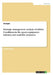 Strategic management analysis of adidas. Conditions in the sports equipment industry and available resources by Anonymous