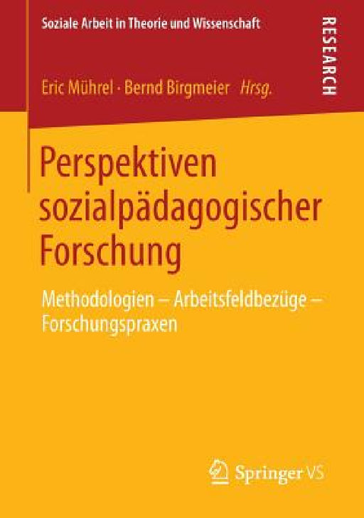 Perspektiven Sozialpädagogischer Forschung: Methodologien - Arbeitsfeldbezüge - Forschungspraxen by Eric Mührel, Bernd Birgmeier