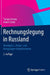 Rechnungslegung in Russland: Vermögens-, Finanz- Und Ertragslagen Richtig Bewerten by Tatiana Ionova, André Scholz