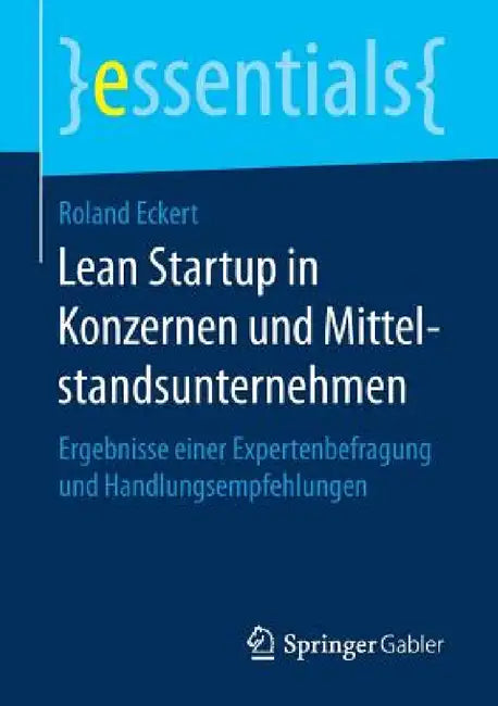 Lean Startup in Konzernen Und Mittelstandsunternehmen: Ergebnisse Einer Expertenbefragung Und Handlungsempfehlungen by Roland Eckert