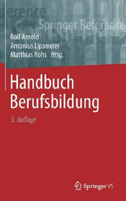 Handbuch Berufsbildung by Rolf Arnold