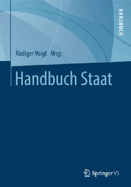 Handbuch Staat by Rüdiger Voigt