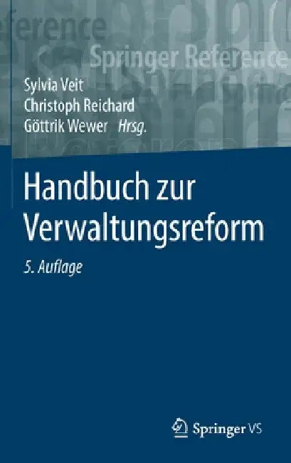 Handbuch Zur Verwaltungsreform by Sylvia Veit
