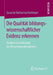 Die Qualität Bildungswissenschaftlicher Evidenz Erkennen: Studien Zur Erfassung Der Bewertungskompetenz by Susanne Katharina Heininger