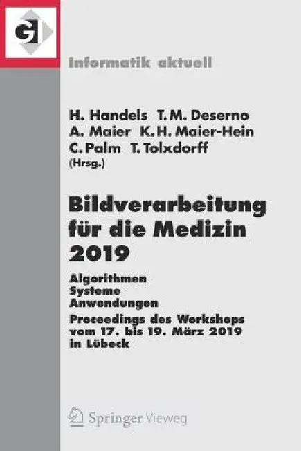 Bildverarbeitung Für Die Medizin 2019: Algorithmen - Systeme - Anwendungen. Proceedings Des Workshops Vom 17. Bis 19. März 2019 in Lübeck by Heinz Handels