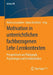 Motivation in Unterrichtlichen Fachbezogenen Lehr-Lernkontexten: Perspektiven Aus Pädagogik, Psychologie Und Fachdidaktiken by Rebecca Lazarides