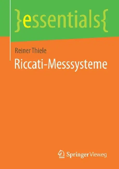Riccati-Messsysteme by Reiner Thiele