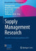 Supply Management Research: Aktuelle Forschungsergebnisse 2021 by Christoph Bode