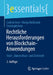 Rechtliche Herausforderungen Von Blockchain-Anwendungen: Straf-, Datenschutz- Und Zivilrecht by Cathrin Hein