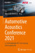 Automotive Acoustics Conference 2021: 6. Internationale Atz-Fachtagung Fahrzeugakustik by Alexander Heintzel