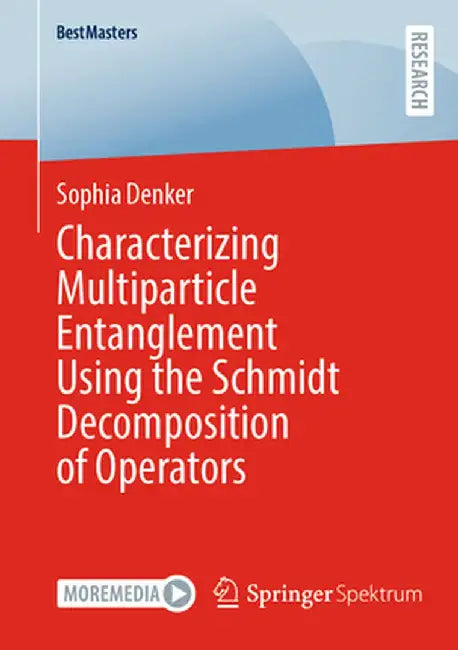 Characterizing Multiparticle Entanglement Using the Schmidt Decomposition of Operators by Sophia Denker