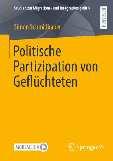 Politische Partizipation Von Geflüchteten by Simon Schmidbauer
