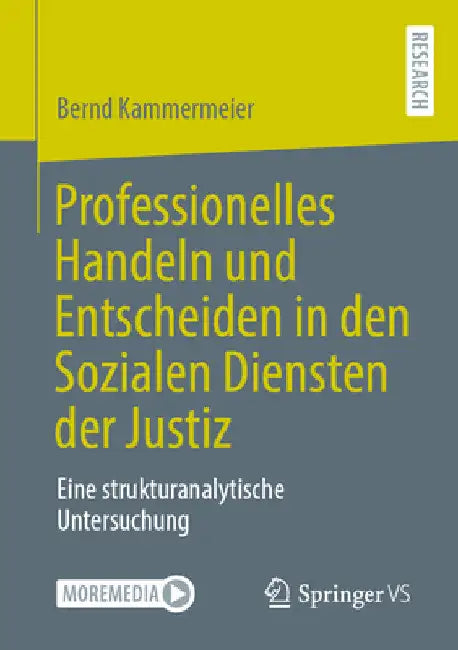 Professionelles Handeln Und Entscheiden in Den Sozialen Diensten Der Justiz: Eine Strukturanalytische Untersuchung by Bernd Kammermeier