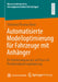 Automatisierte Modelloptimierung Für Fahrzeuge Mit Anhänger: Ein Validierungsansatz Auf Basis Der Partikelschwarmoptimierung by Sebastian Thomas Maier