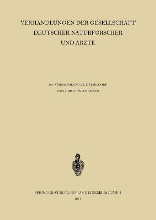 Verhandlungen Der Gesellschaft Deutscher Naturforscher Und Ärzte by Kenneth A. Loparo
