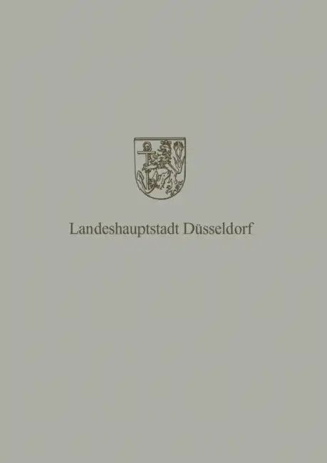 Denkschrift Zum Wiederaufbau Der Rheinbrücke Düsseldorf-Neuss 1950-1951 by Stadt Düsseldorf
