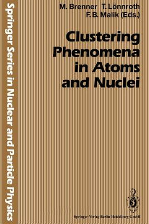 Clustering Phenomena in Atoms and Nuclei: International Conference on Nuclear and Atomic Clusters, 1991, European Physical Society Topical Conference, by Marten Brenner