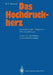 Das Hochdruckherz: Pathophysiologie-Diagnostik-Differentialtherapie by B. E. Strauer