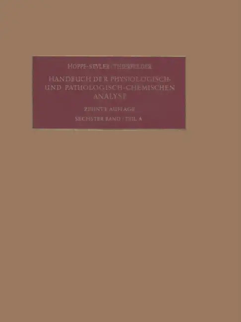 Enzyme: Teil a by Rudolf Abraham