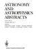 Literature 1992, Part 1: Volumes A and B by Astronomisches Recheninstitut