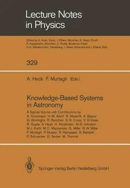 Knowledge-Based Systems in Astronomy by Andre Heck