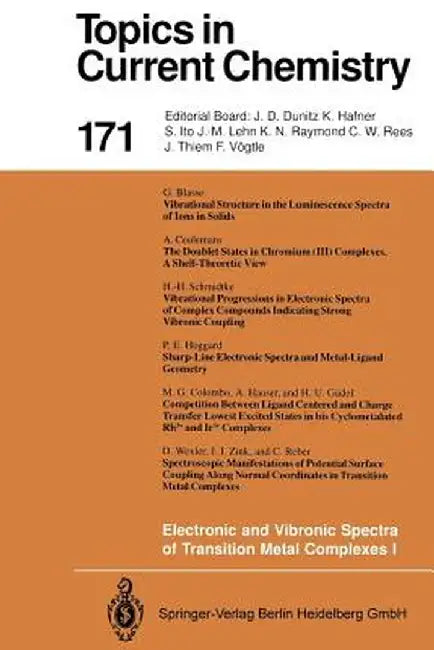 Electronic and Vibronic Spectra of Transition Metal Complexes I by Hartmut Yersin