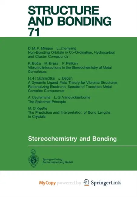 Stereochemistry and Bonding by Alex Bayliss