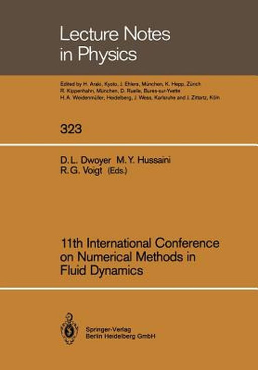 11th International Conference on Numerical Methods in Fluid Dynamics by Douglas L. Dwoyer