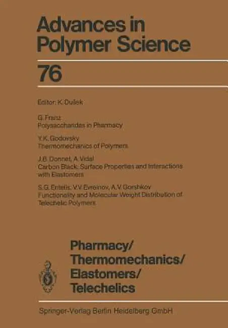 Pharmacy/Thermomechanics/Elastomers/Telechelics by Karel Dusek