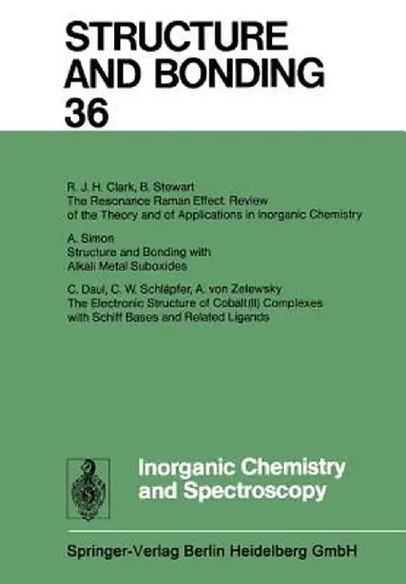 Inorganic Chemistry and Spectroscopy by Xue Duan