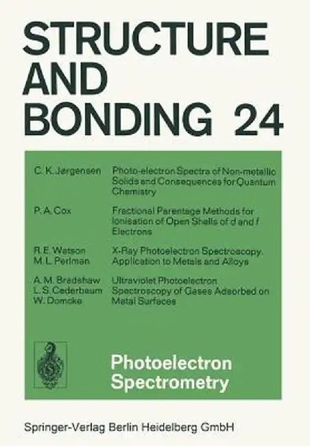 Photoelectron Spectrometry by C. K. Jørgensen