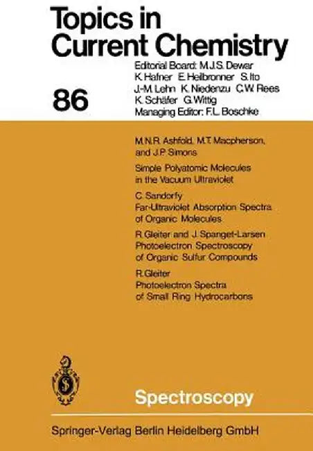 Spectroscopy by Kendall N. Houk