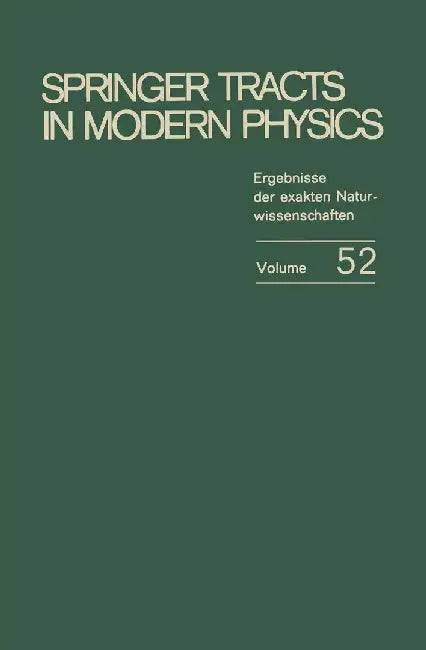 Weak Interactions: Invited Papers Presented at the Second International Summer School for Theoretical Physics University of Karlsruhe (Ju by Gerhard Höhler